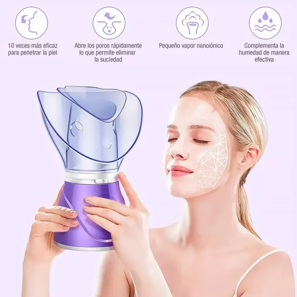 VAPORIZADOR SAUNA FACIAL-SPA LIMPIADOR - Imagen 2