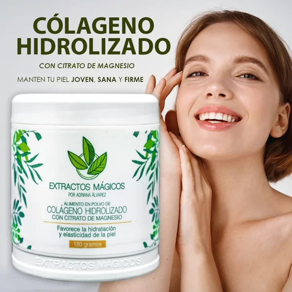 COLAGENO HIDROLIZADO CON CITRATO DE MAGNESIO 180g