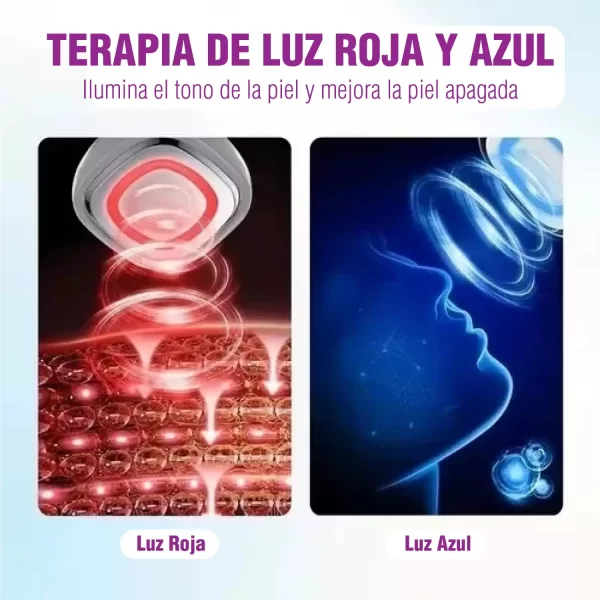 MASAJEADOR FACIAL ULTRASÓNICO PORTÁTIL - Imagen 4